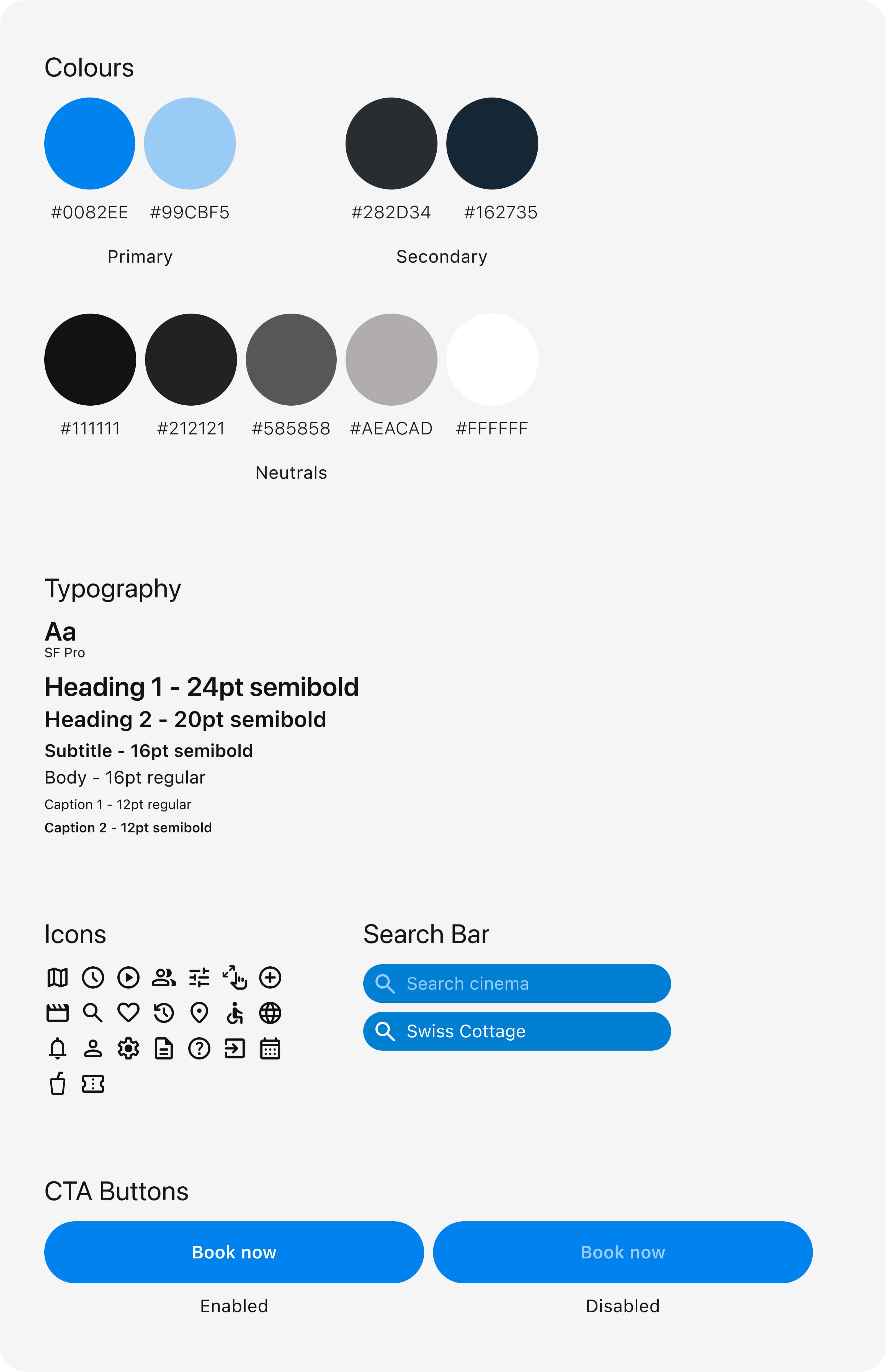 Odeon style-guide