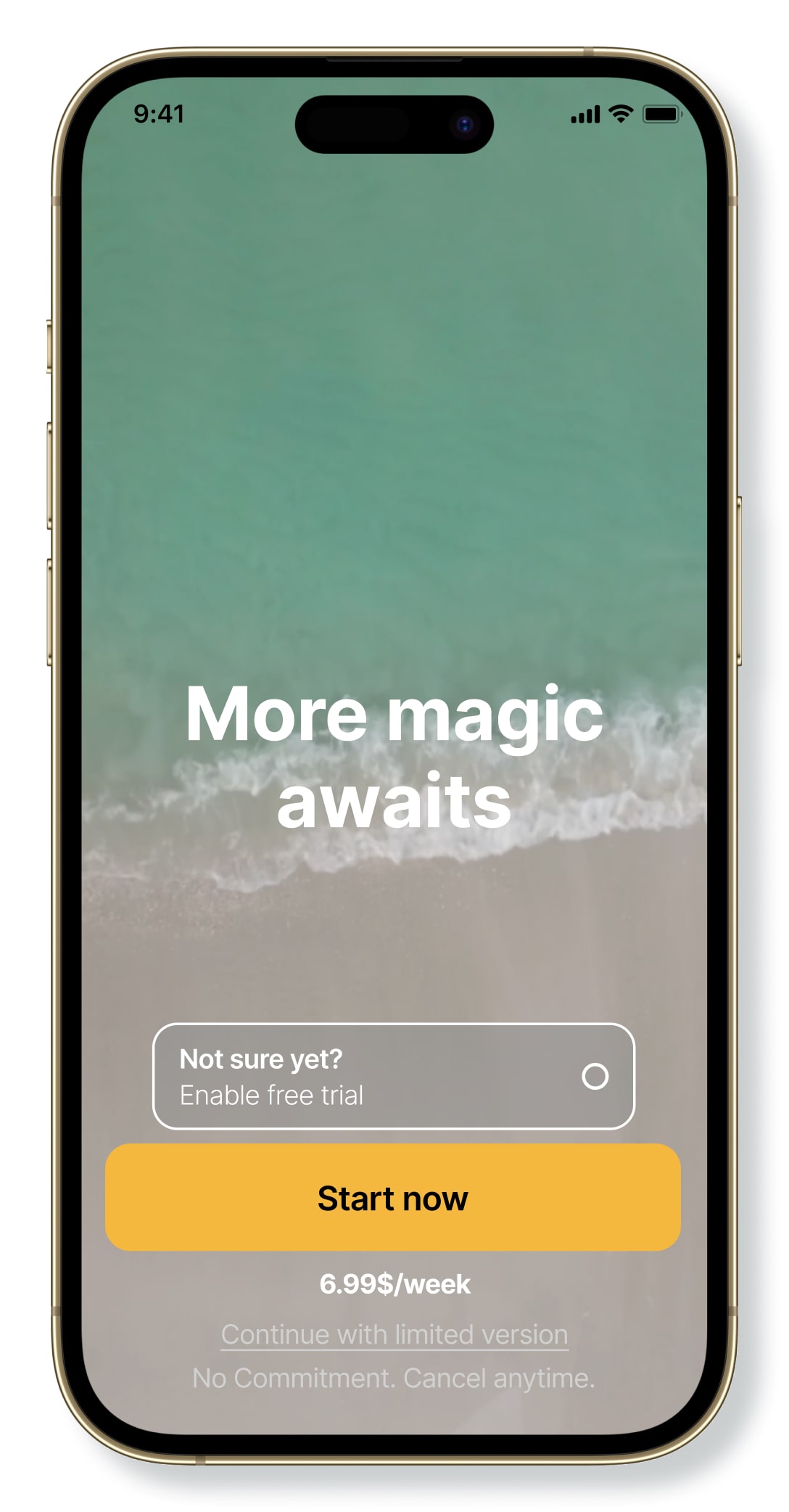 main Photo-editor screen